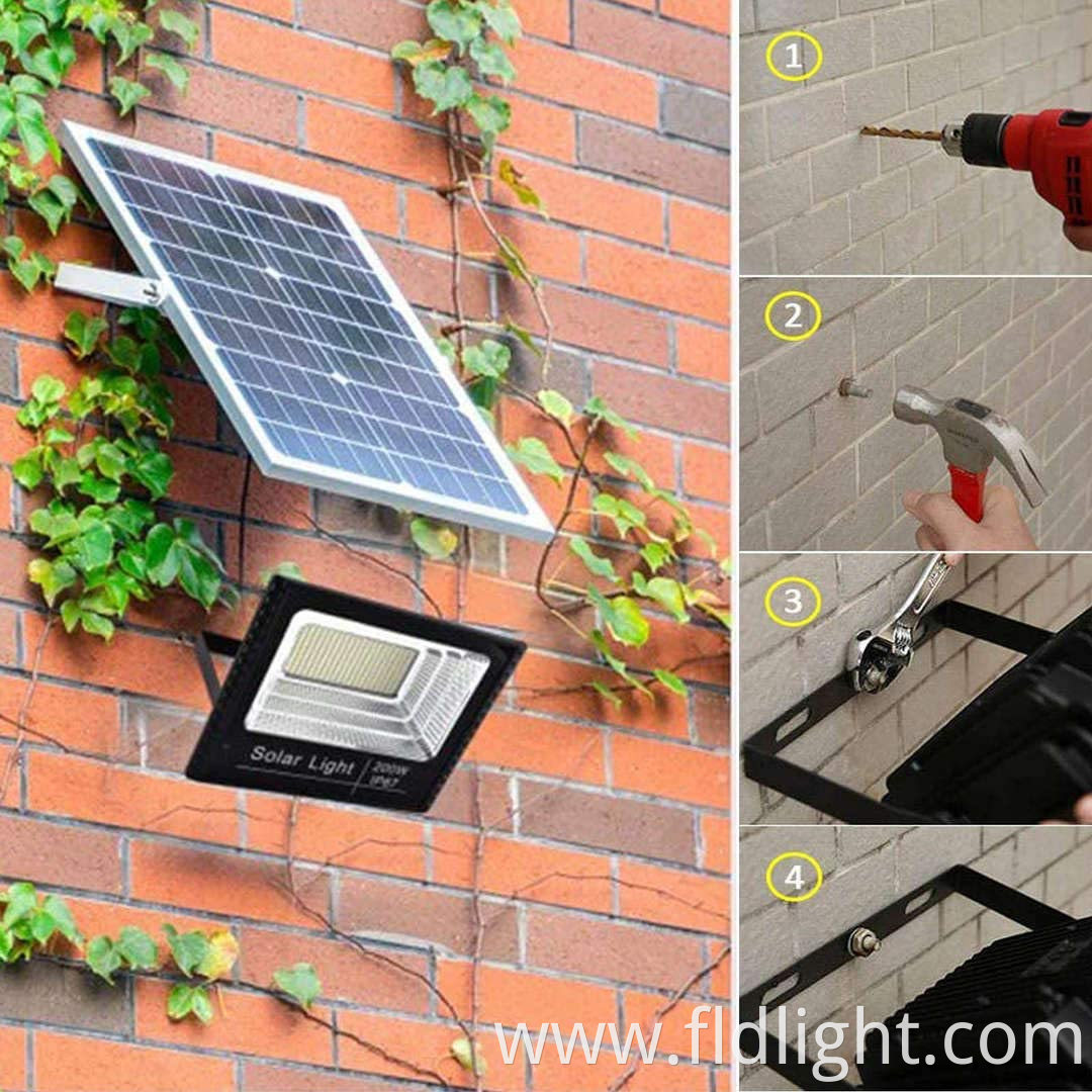 led Solar Light OutdoorRemote Control